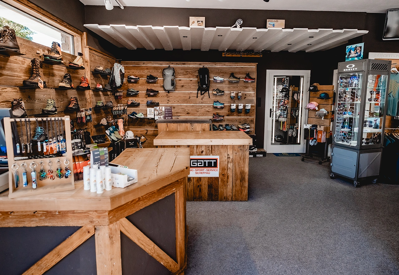 Shop von Sport Gatt in Scheffau